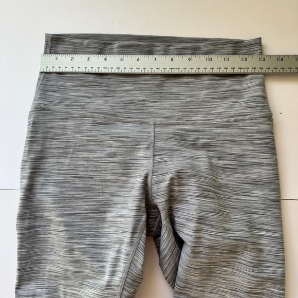 Lululemon Wunder Under Leggings Hi-Rise Tight Ombre Melange Space Dye White Sz 6 - Picture 8 of 13